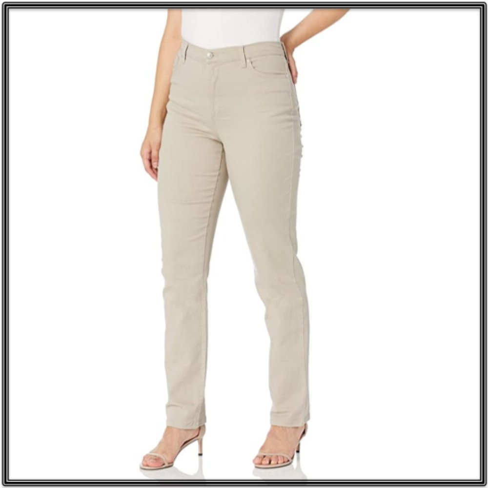 Gloria Vanderbilt Amanda High Rise Tapered Jean
